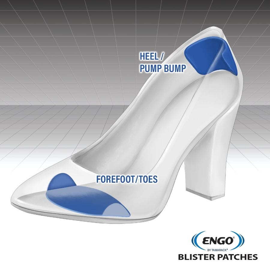 Engo heel blister prevention on sale patches